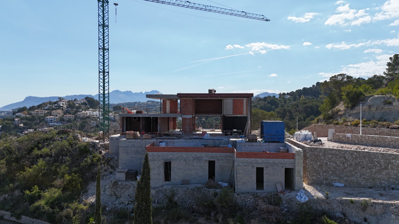 Luxe chalet met 4 slaapkamers en infinity zwembad in Benissa, La Fustera