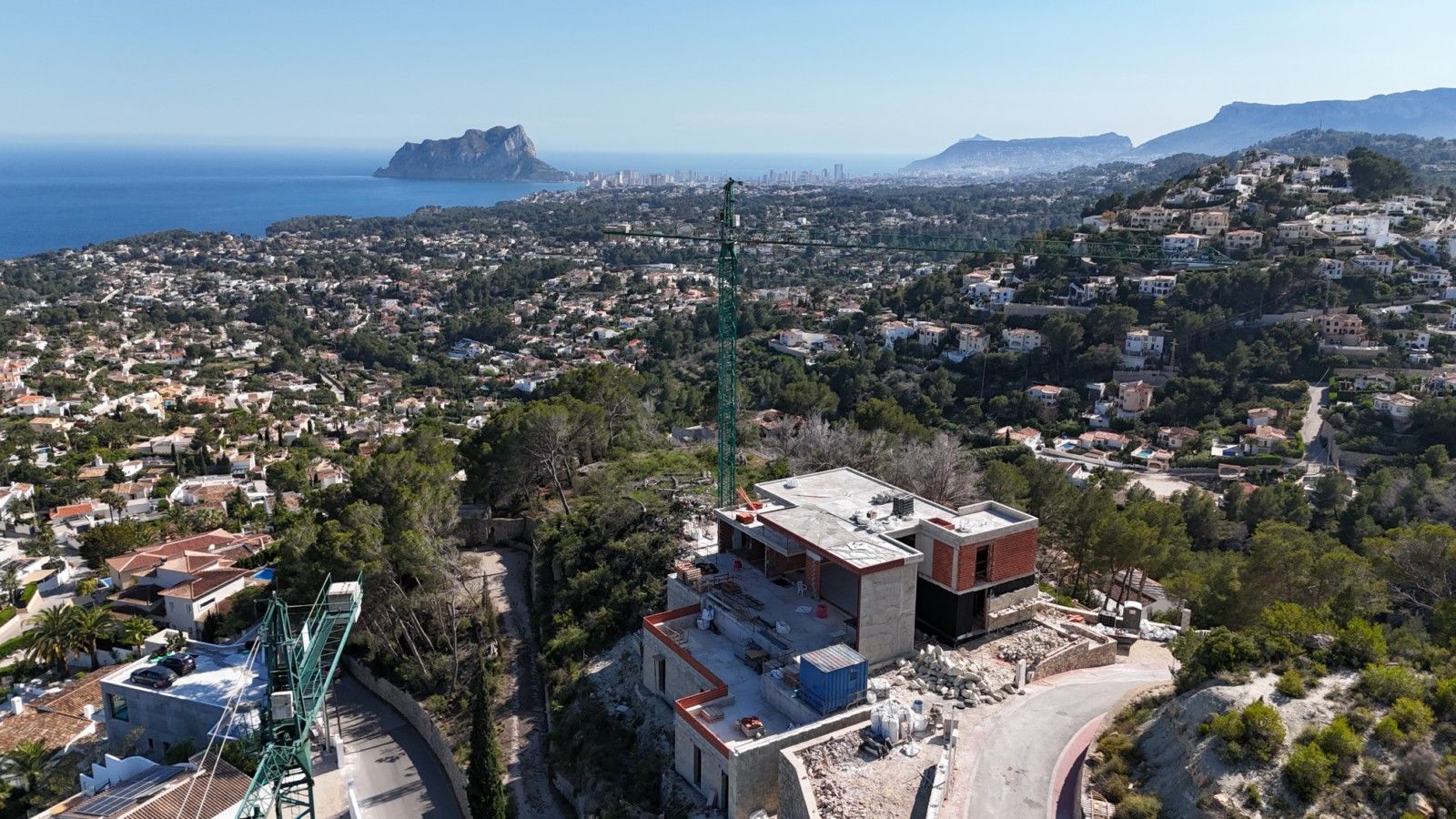 Luxe chalet met 4 slaapkamers en infinity zwembad in Benissa, La Fustera