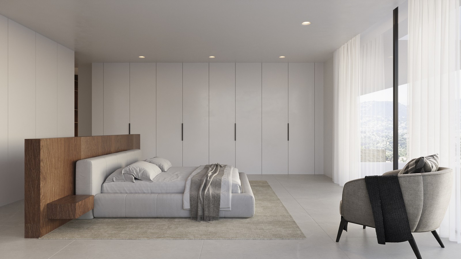 Luxe chalet met 4 slaapkamers en infinity zwembad in Benissa, La Fustera