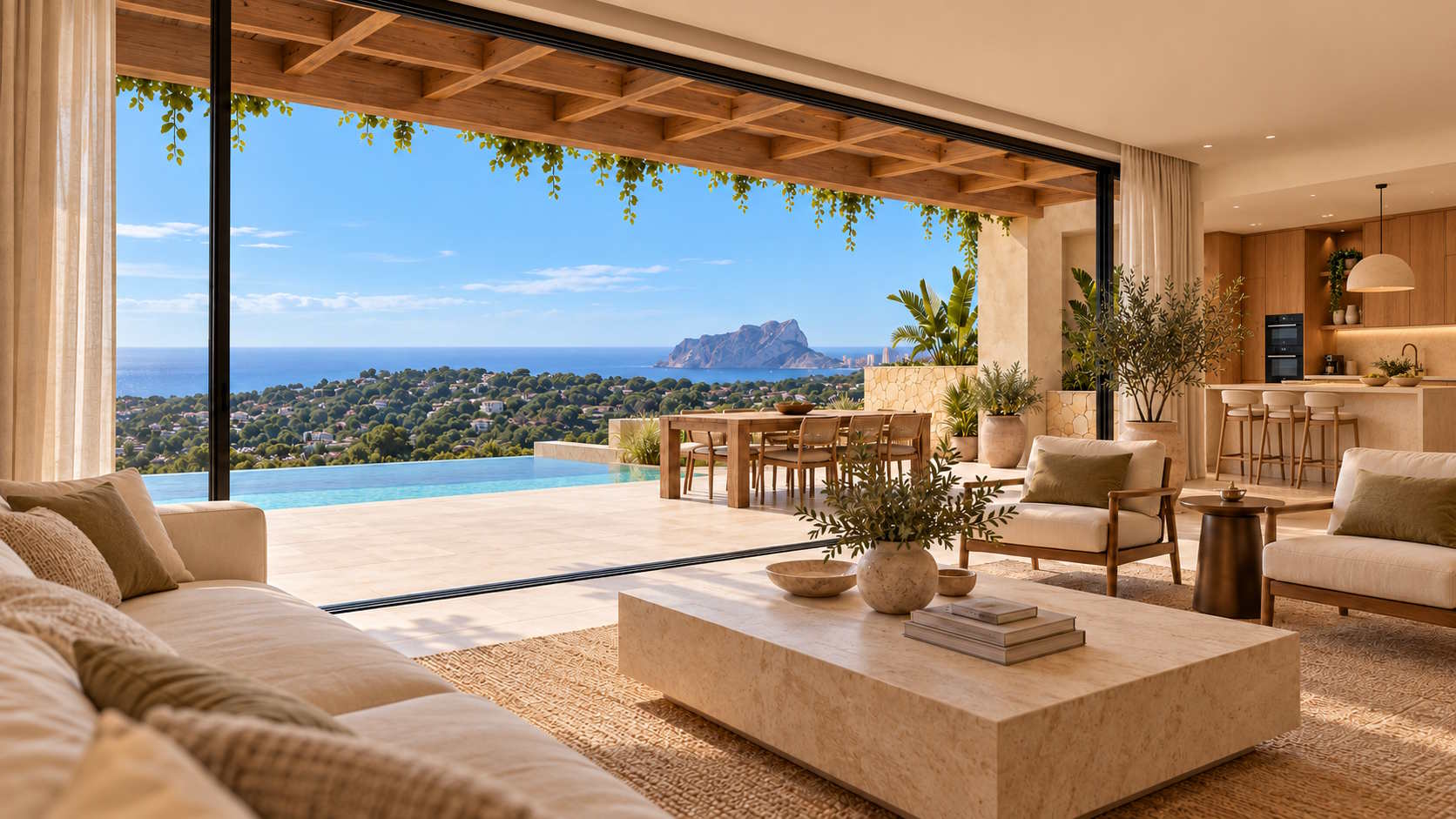 Chalet for Sale in Moraira with Pool and 4 Bedrooms