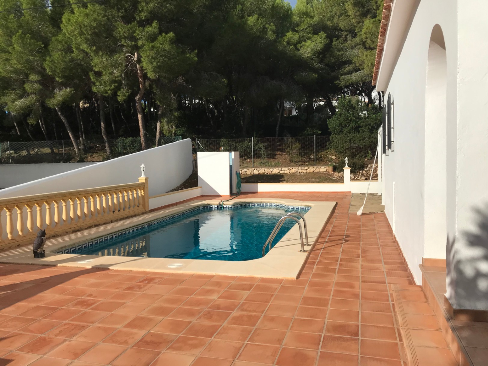 Villa con 3 dormitorios y piscina privada en la Fustera